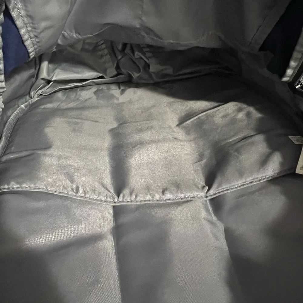 Under Armour UA Storm Backpack Blue Gray Shoe Compartment Laptop Book Bag